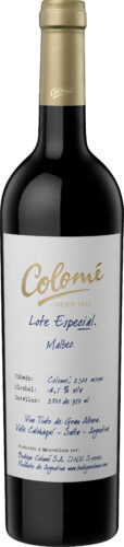 Bodega Colome - Lote Especial Finca Colome Salta Malbec 2019 75cl Bottle