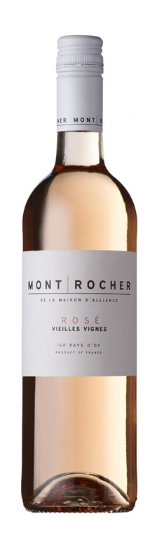 Mont Rocher - Grenache Vielles Vignes Rose IGP Pays d'Oc 2021 75cl Bottle